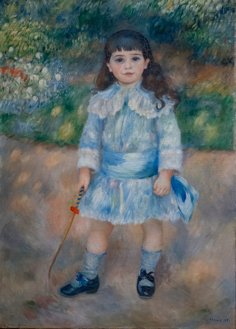 Enfant avec un fouet - Pierre Auguste Renoir