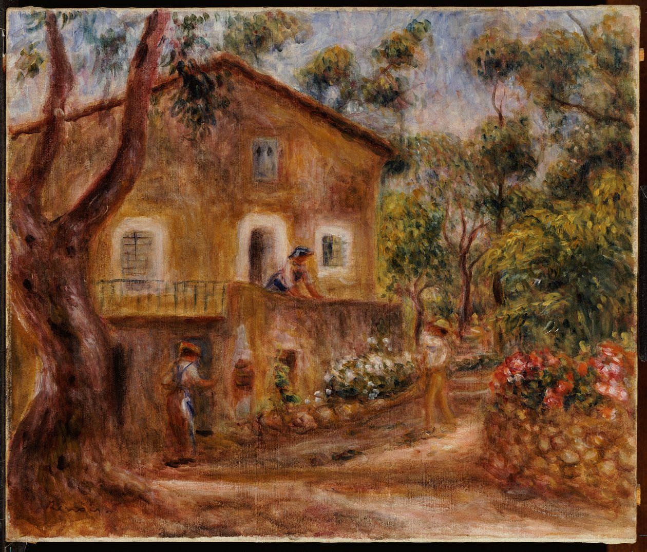 Maison de Colette à Cagne, 1912 - Pierre Auguste Renoir