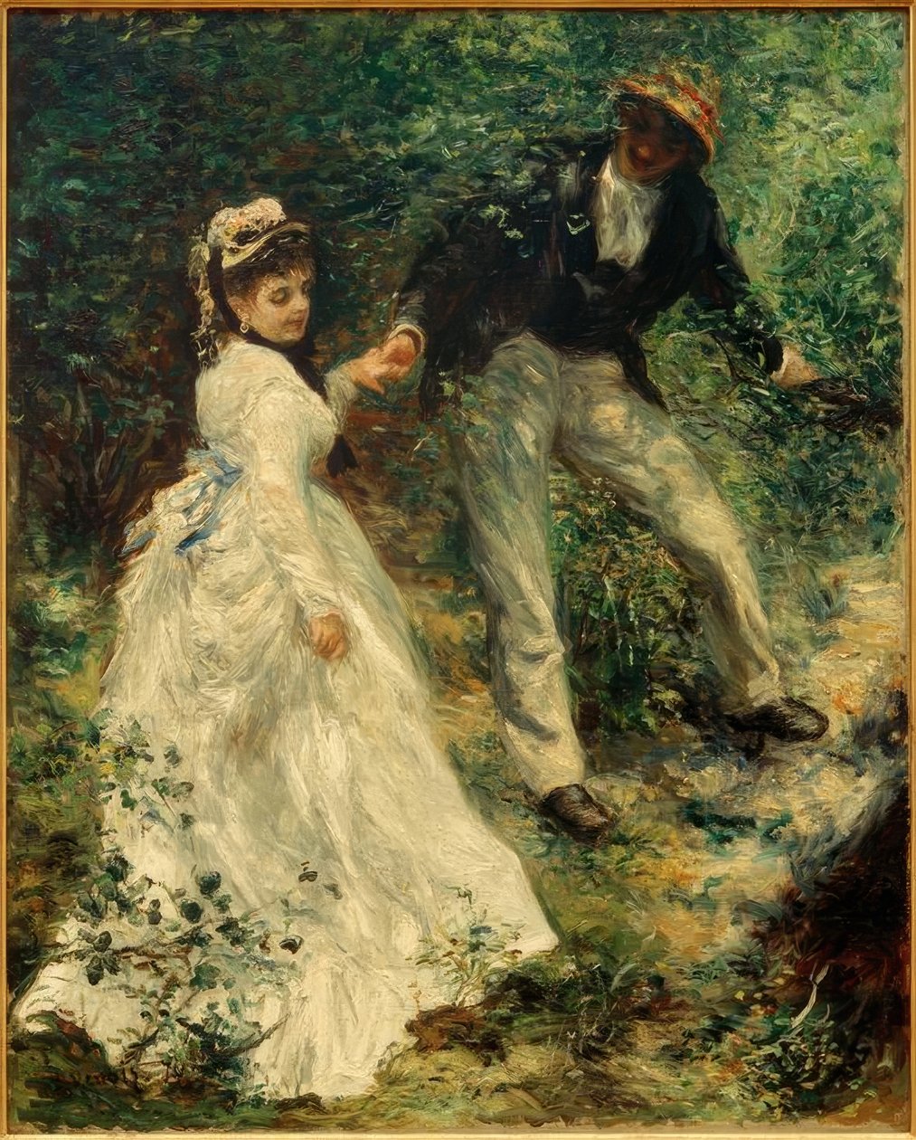 La promenade - Pierre Auguste Renoir