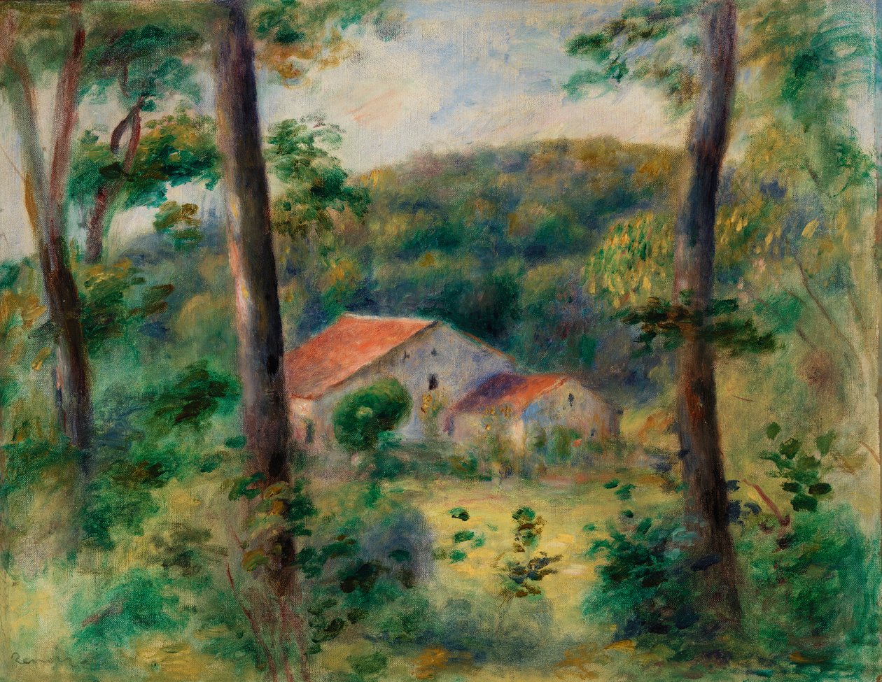 Environs de Briey - Pierre Auguste Renoir