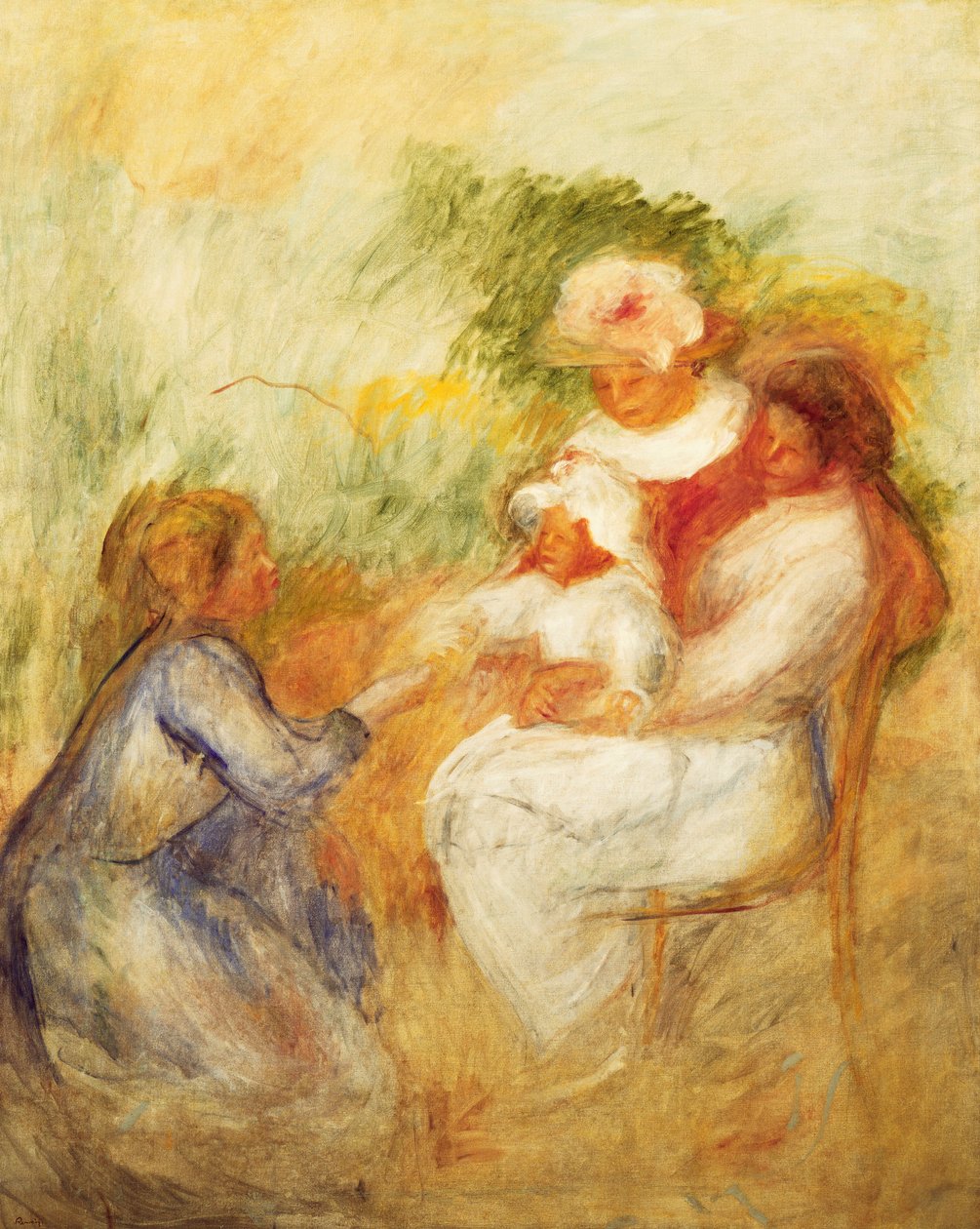 La Famille, c. 1896 - Pierre Auguste Renoir