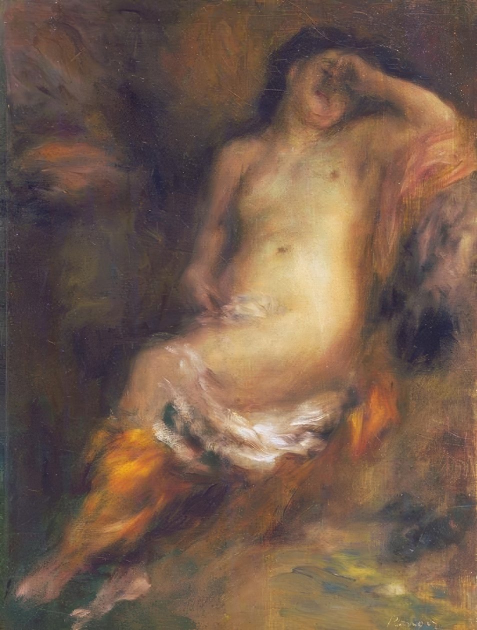 Baigneuse endormie - Pierre Auguste Renoir