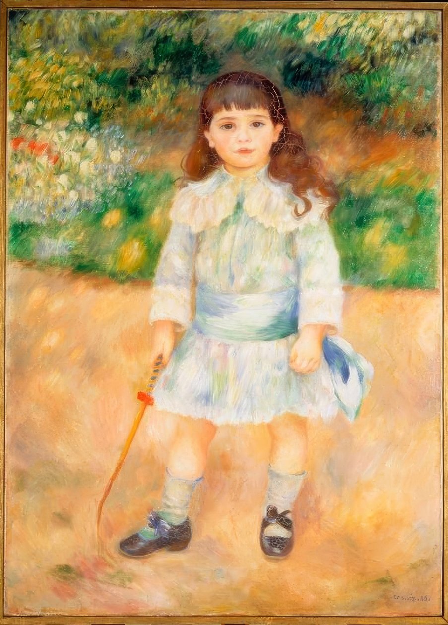 Garçon avec un petit fouet - Pierre Auguste Renoir