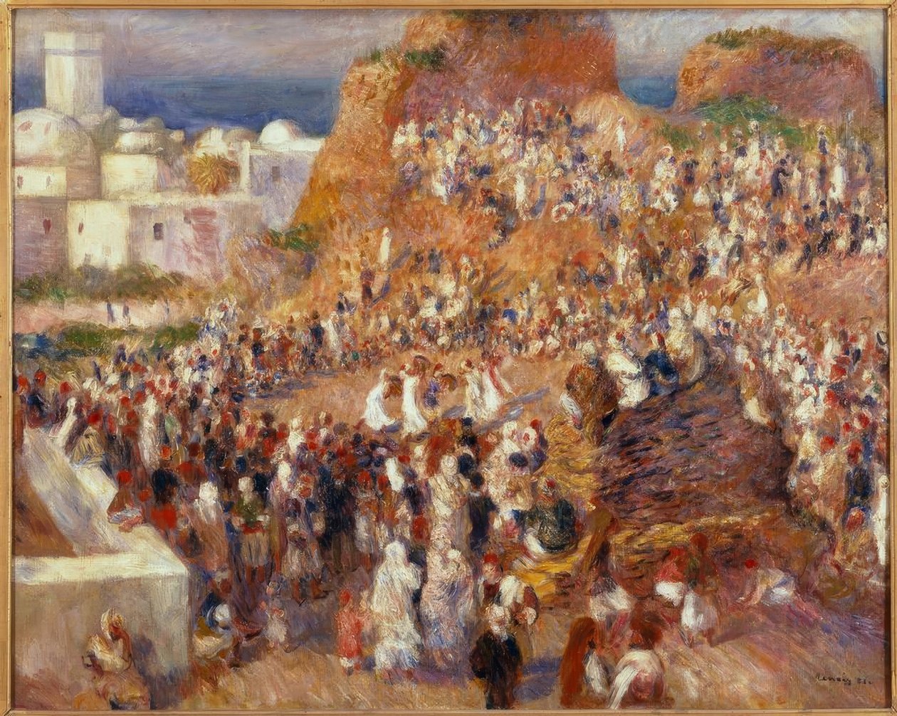 La Mosquée, fête arabe - Pierre Auguste Renoir