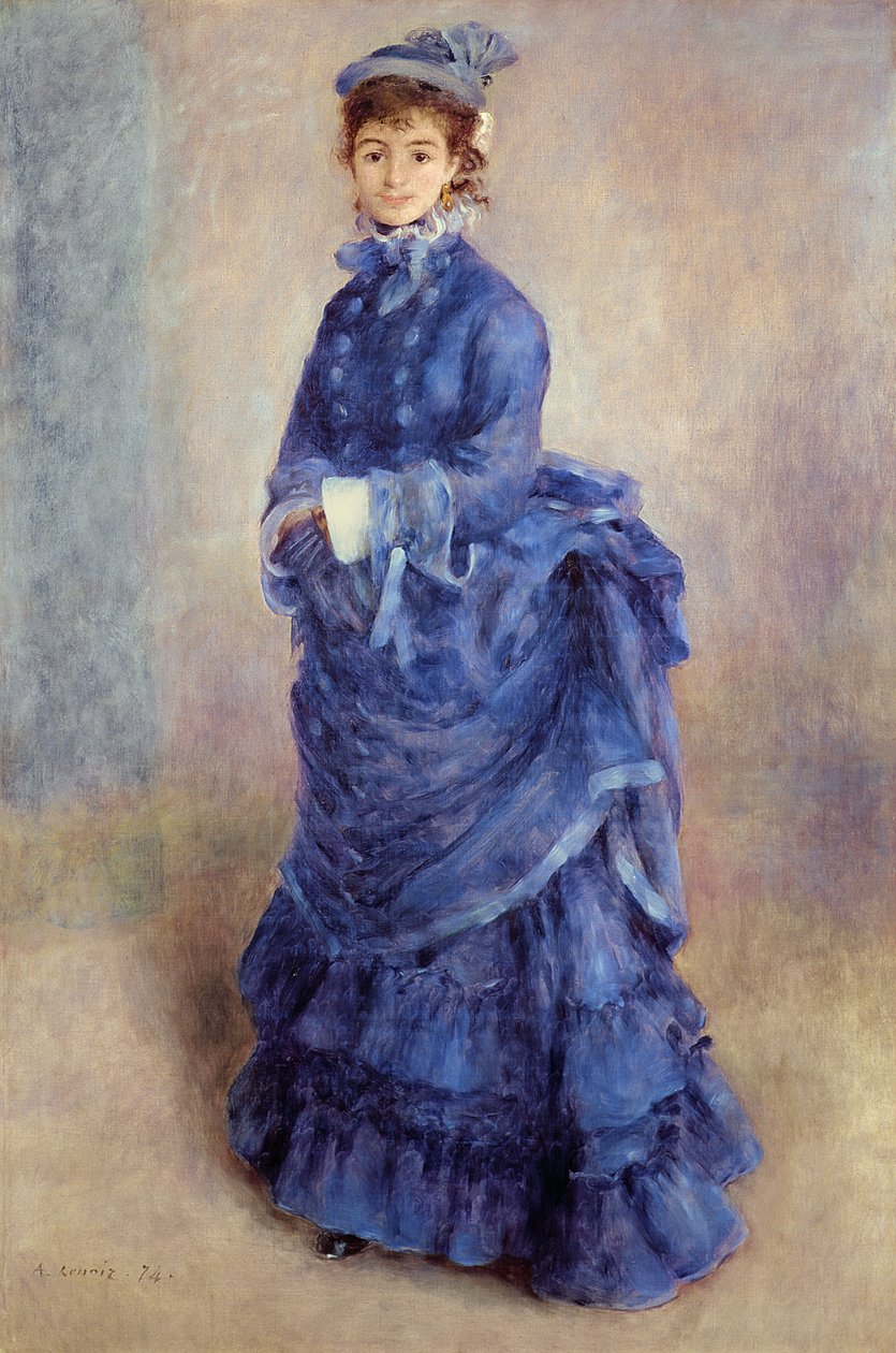 La Parisienne - Pierre Auguste Renoir