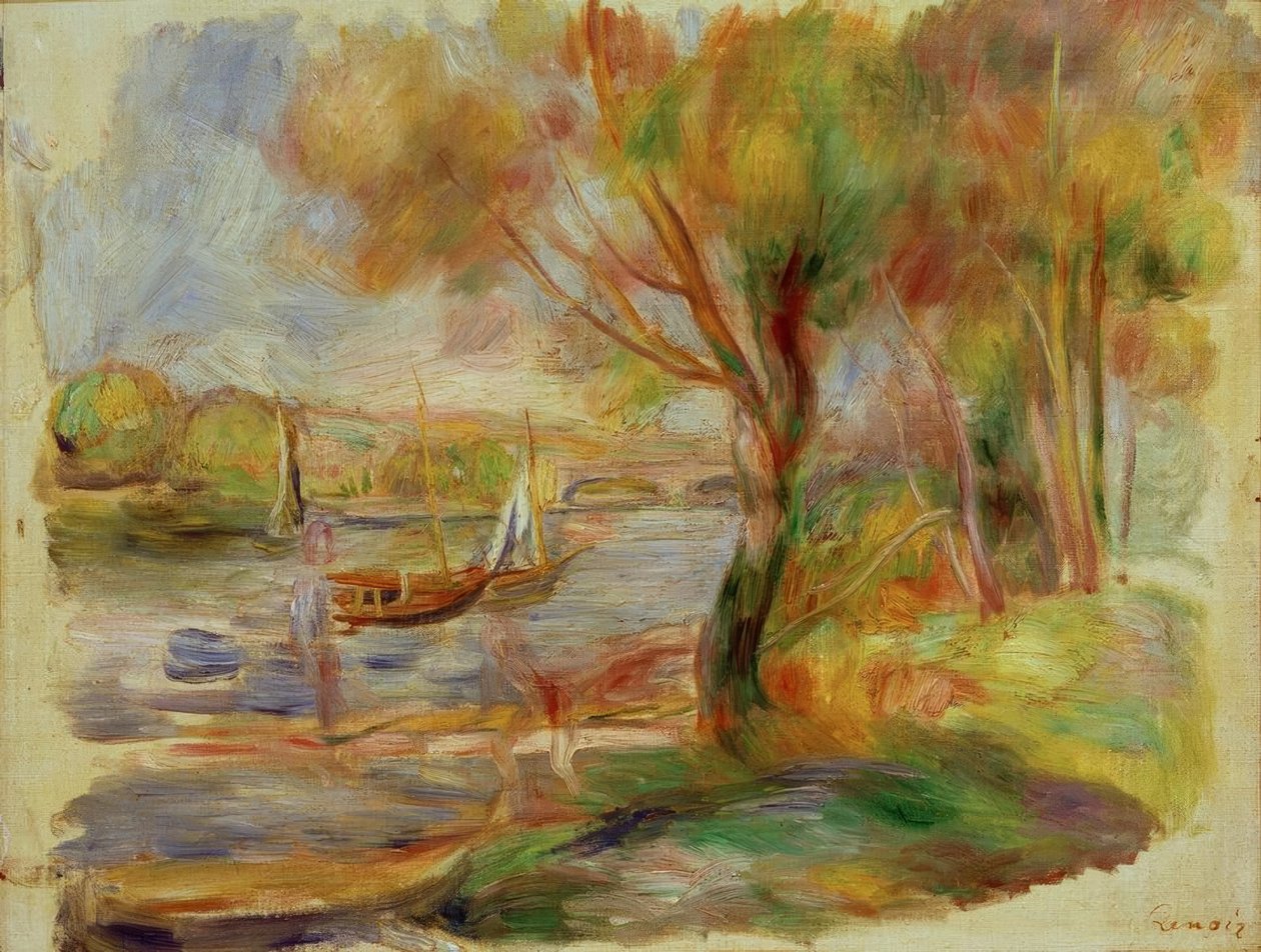 La Seine à Argenteuil - Pierre Auguste Renoir