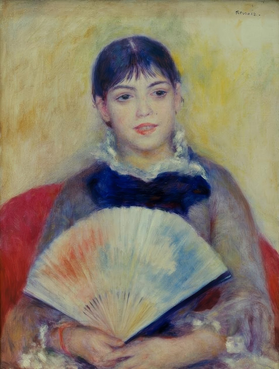 La femme à l’éventail - Pierre Auguste Renoir