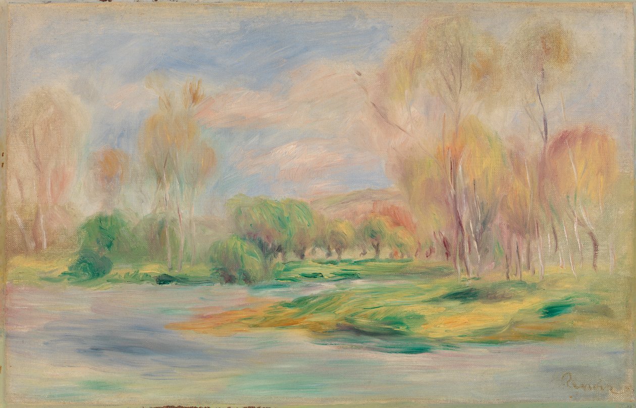 Paysage - Pierre Auguste Renoir