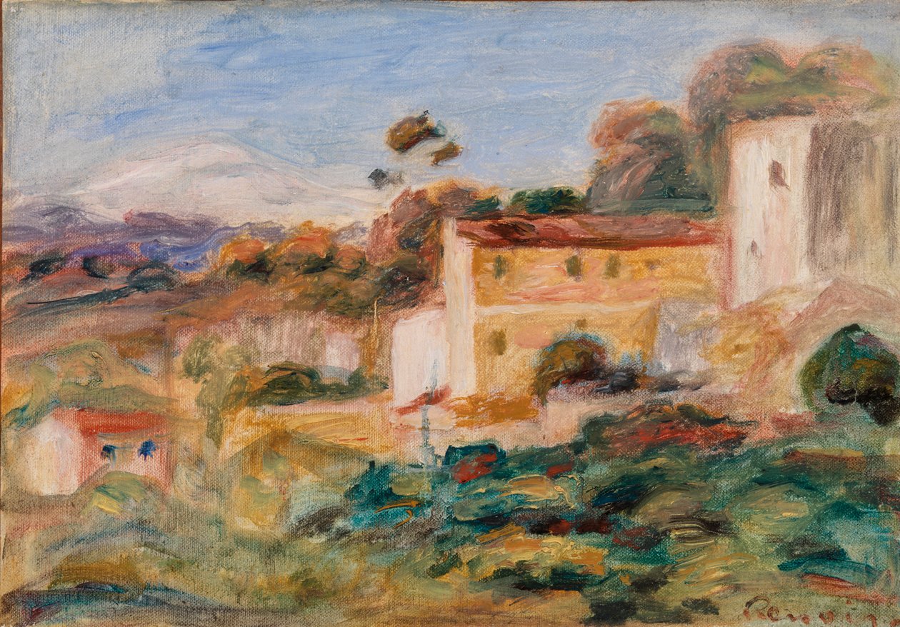 Paysage - Pierre Auguste Renoir