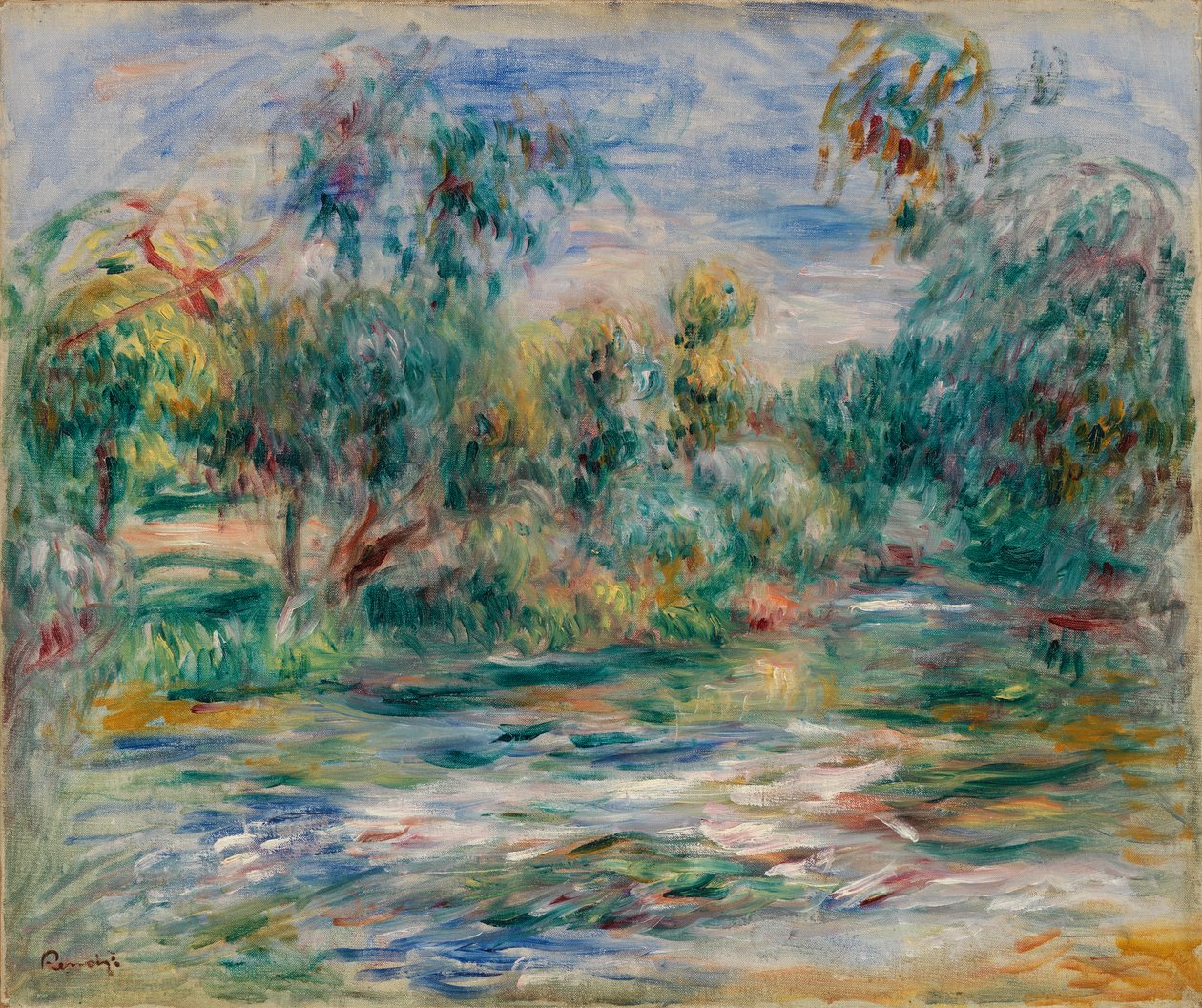 Paysage - Pierre Auguste Renoir