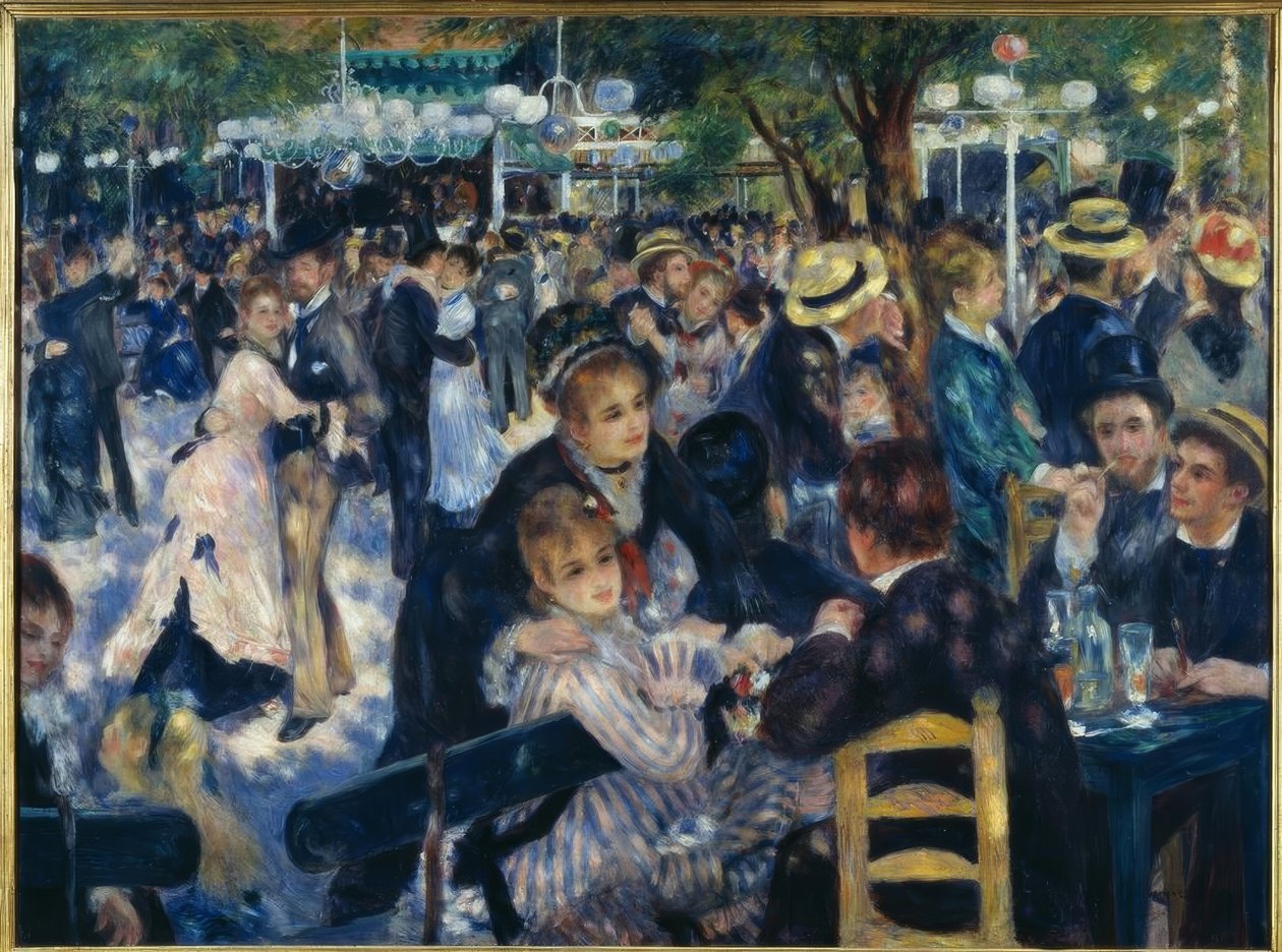 Le Moulin de la Galette - Pierre Auguste Renoir