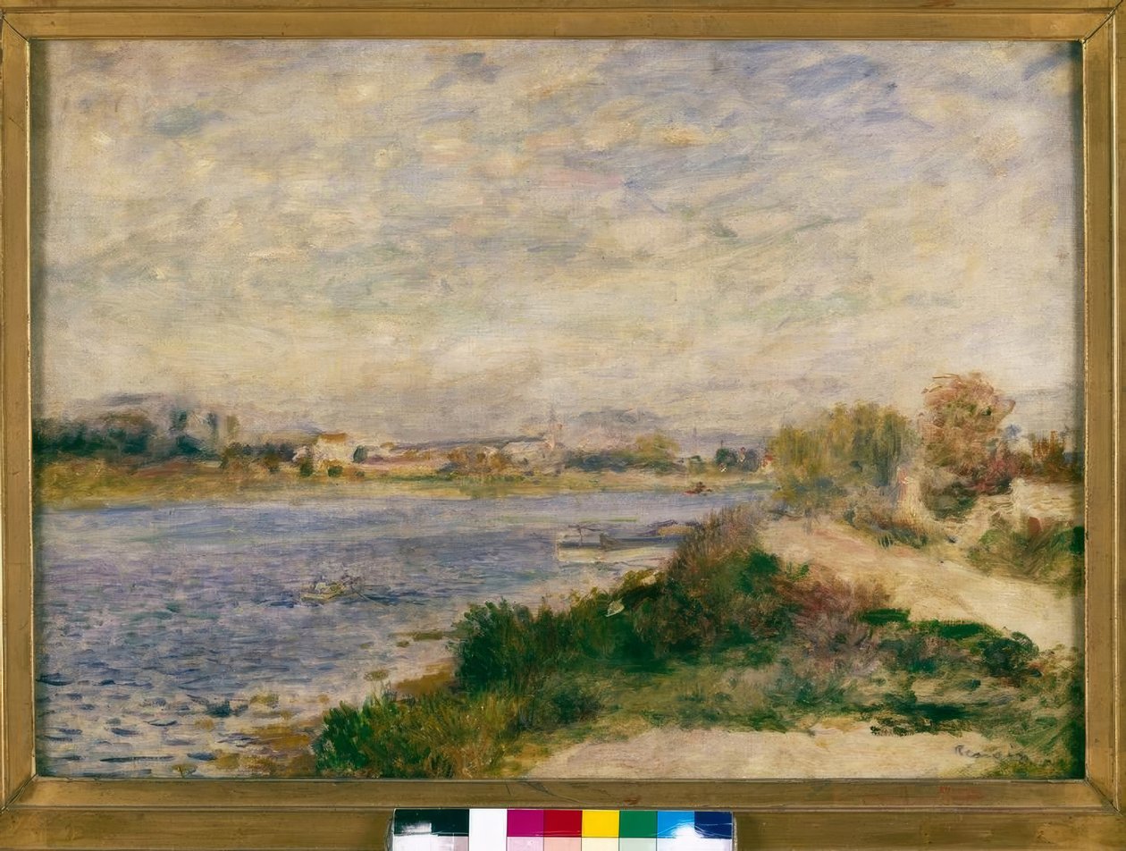 La Seine à Argenteuil - Pierre Auguste Renoir