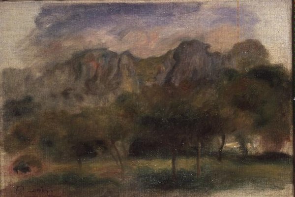 Les Alpilles - Pierre Auguste Renoir