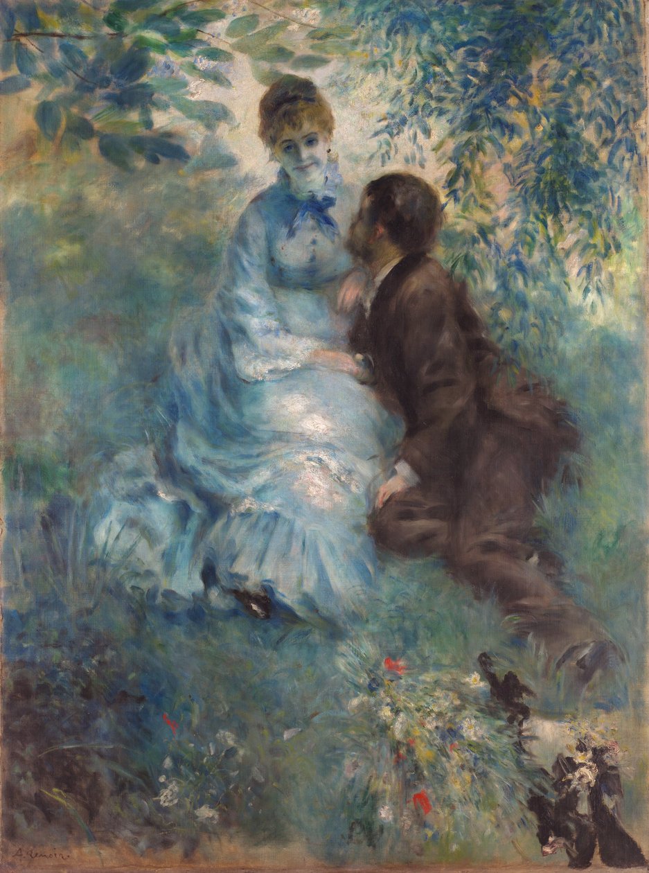 Idylle des amoureux, 1875 - Pierre Auguste Renoir
