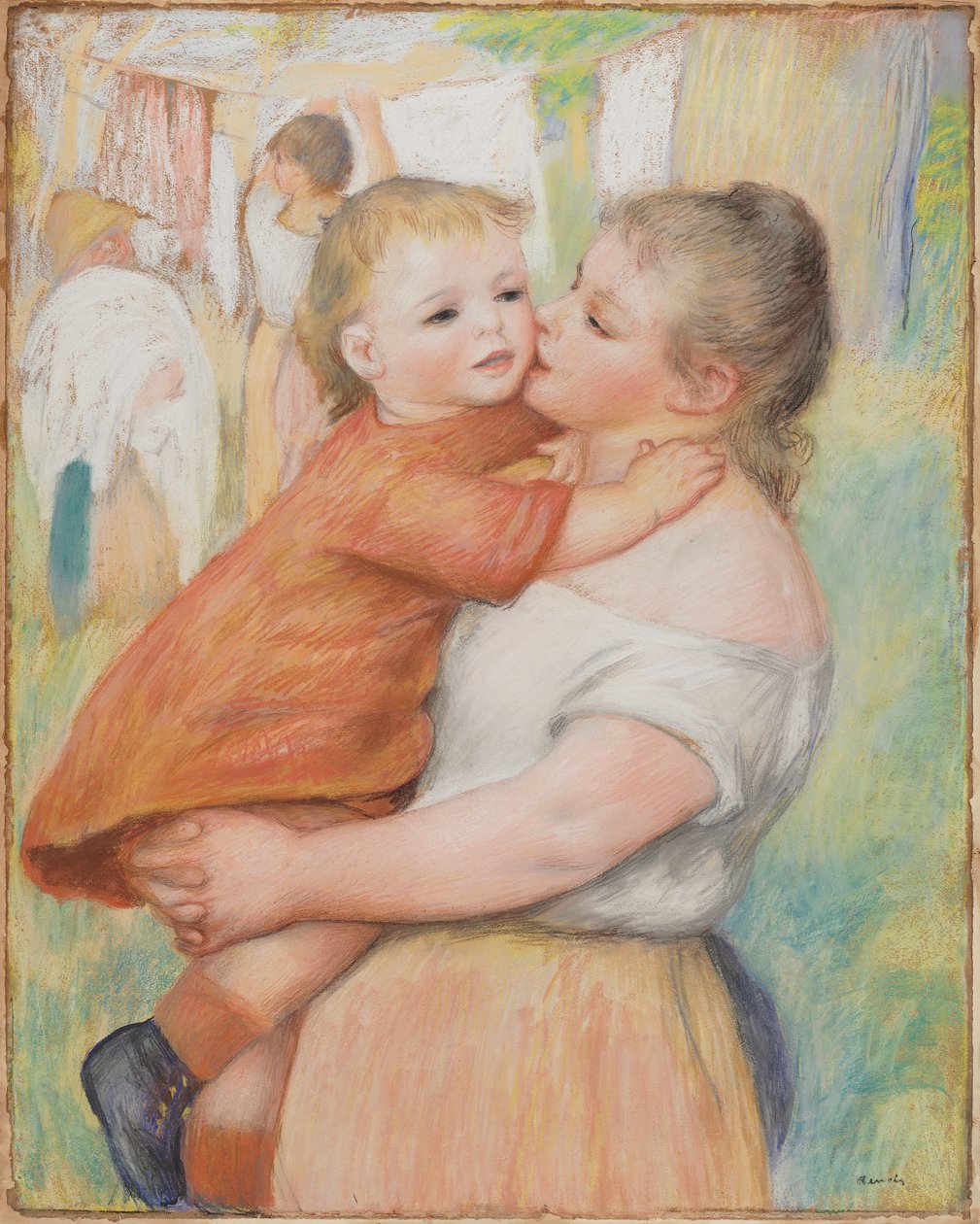 Mère et enfant - Pierre Auguste Renoir