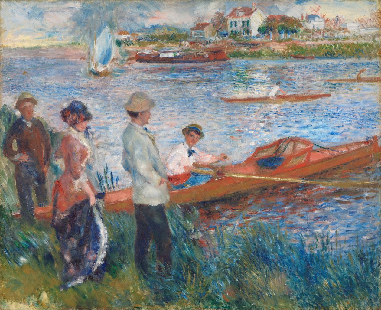 Rameurs à Chatou - Pierre Auguste Renoir