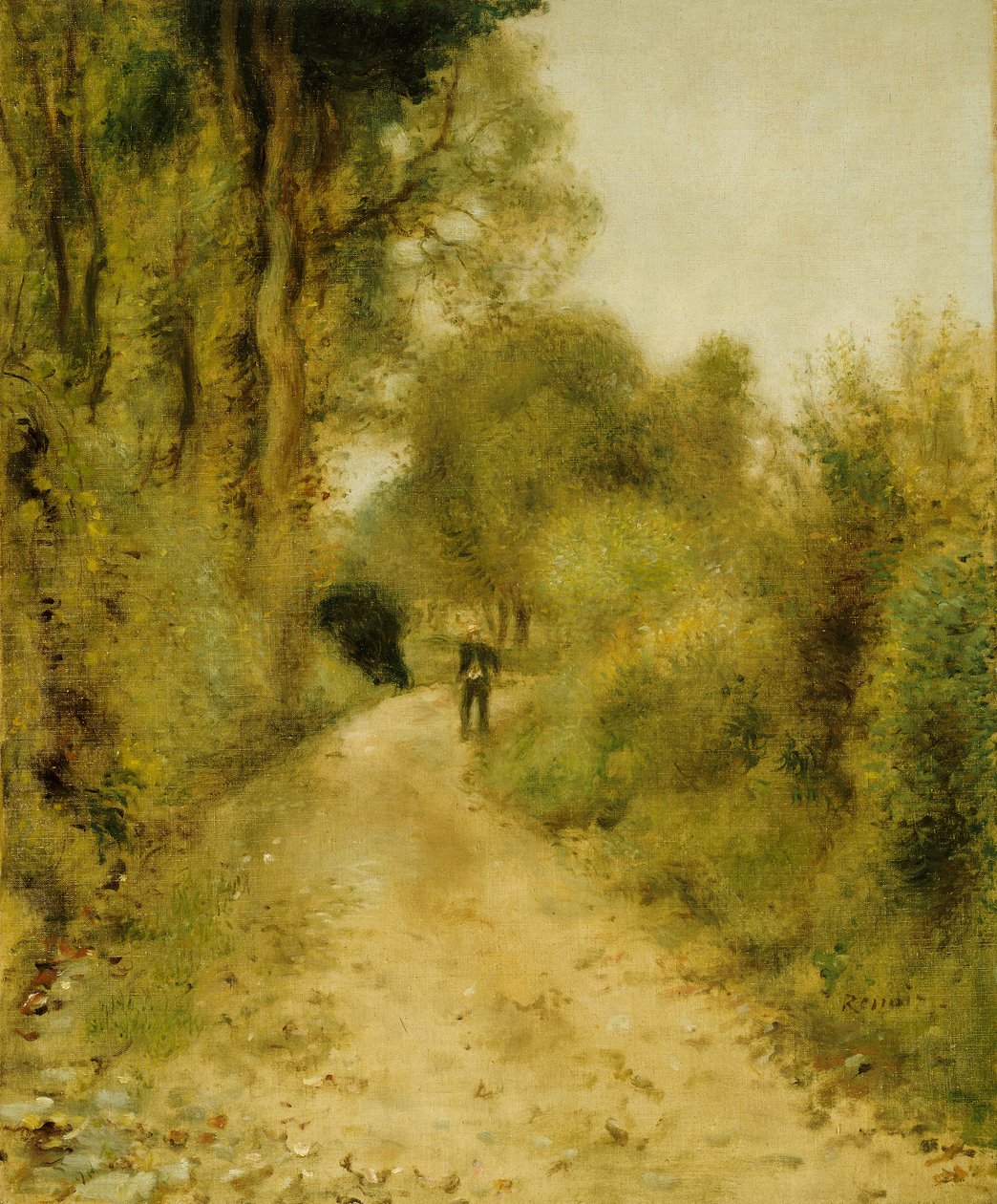Sur le chemin - Pierre Auguste Renoir