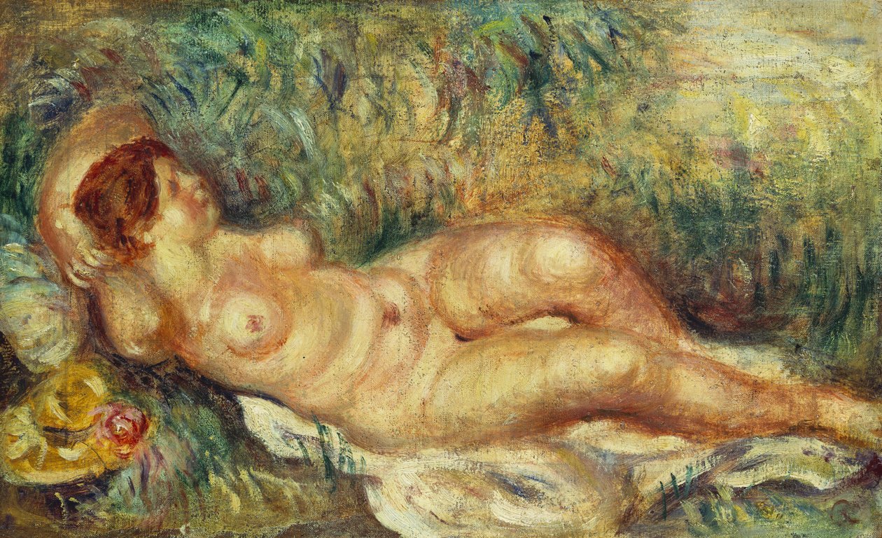 Nu étendu - Pierre Auguste Renoir