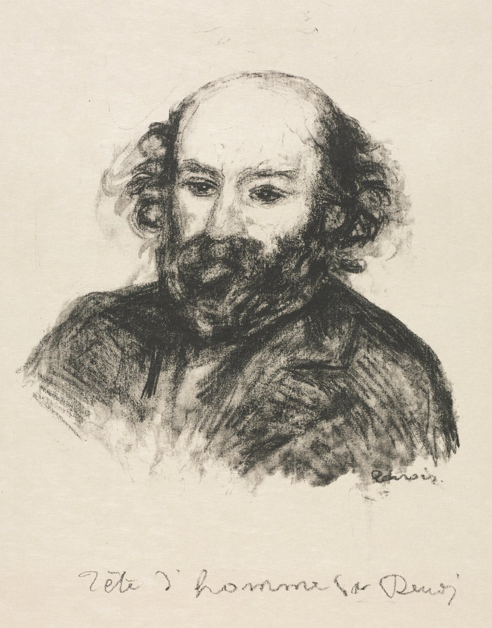 Paul Cézanne, vers 1902 - Pierre Auguste Renoir