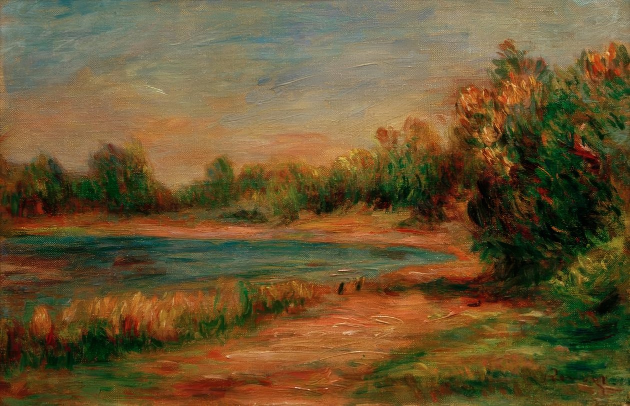 Paysage à Guernesey - Pierre Auguste Renoir