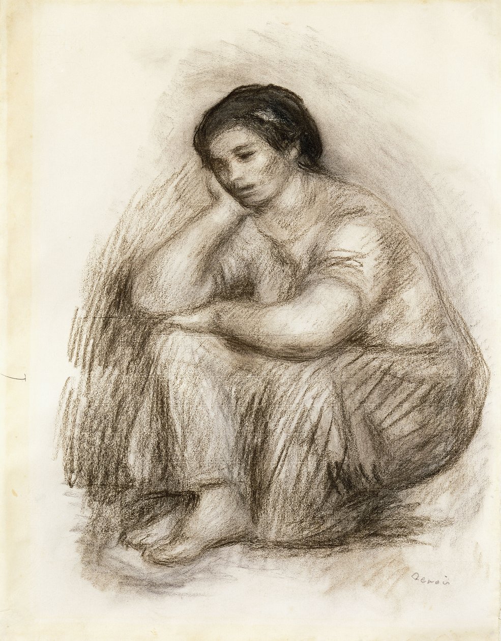 Portrait de Gabrielle - Pierre Auguste Renoir