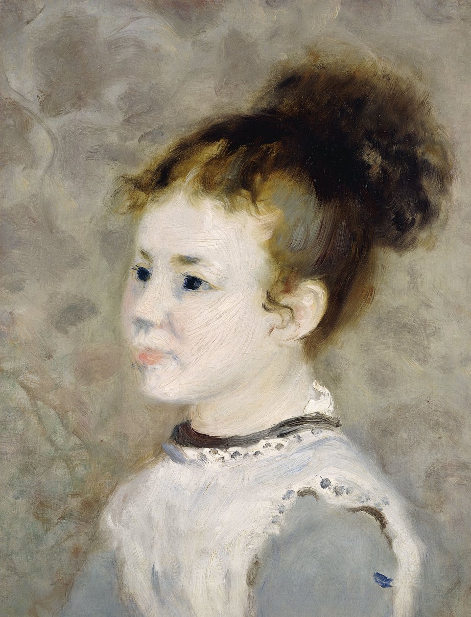 Portrait de Jeanne Sisley, 1875 - Pierre Auguste Renoir