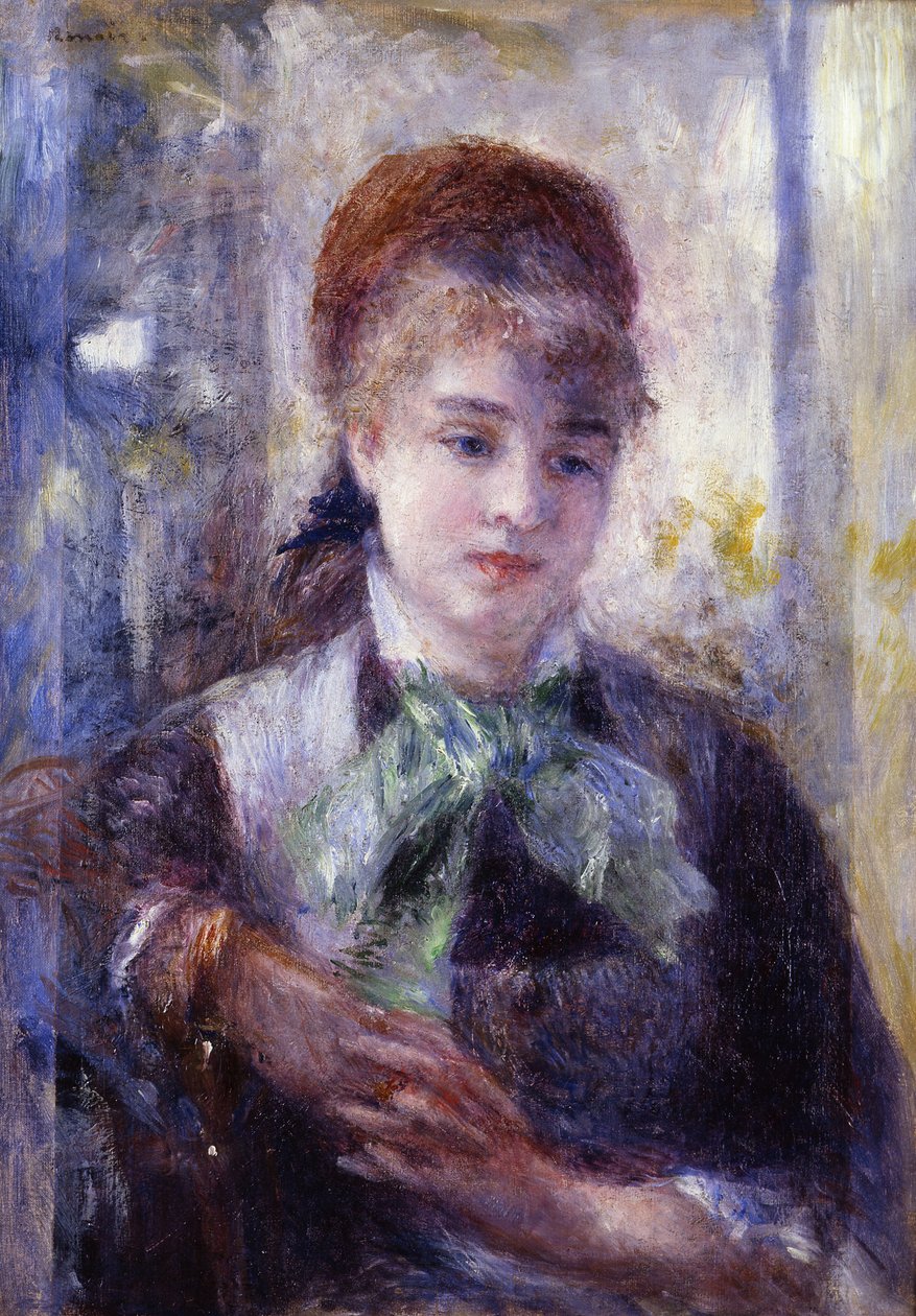 Portrait de Nini Lopez - Pierre Auguste Renoir