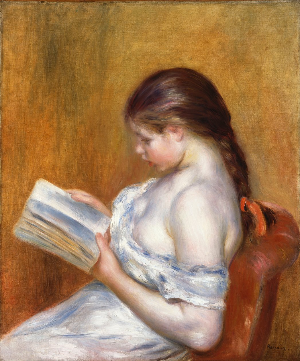 La Lecture, 1888 - Pierre Auguste Renoir