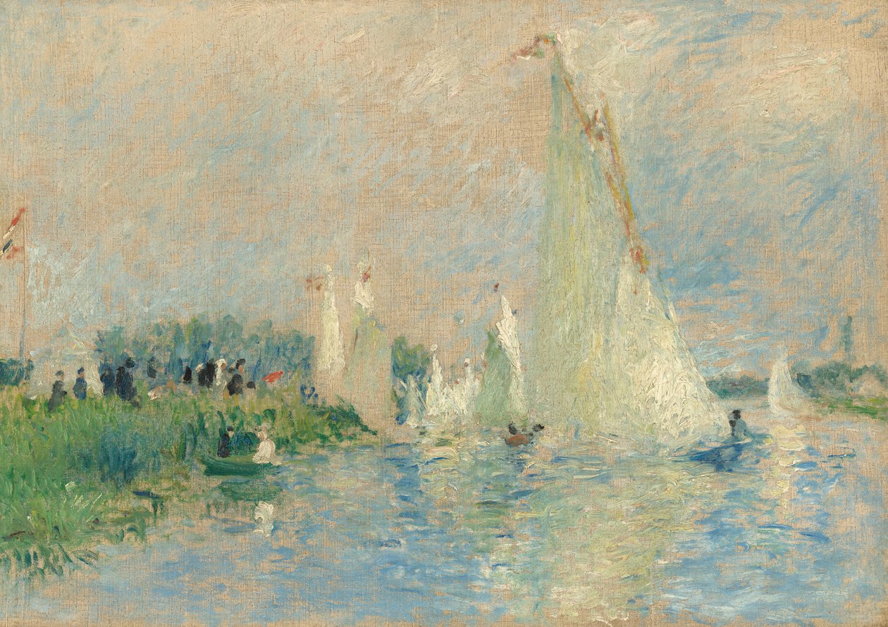 Régate à Argenteuil, 1874 - Pierre Auguste Renoir