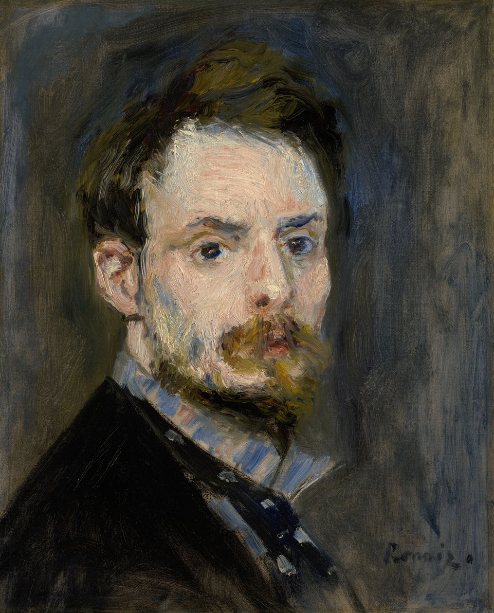 Autoportrait, vers 1875 - Pierre Auguste Renoir