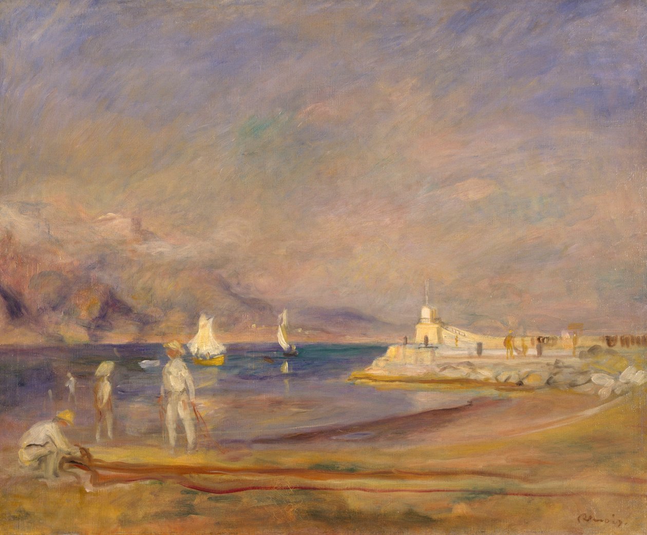 Saint-Tropez, France, 1898-1900 - Pierre Auguste Renoir