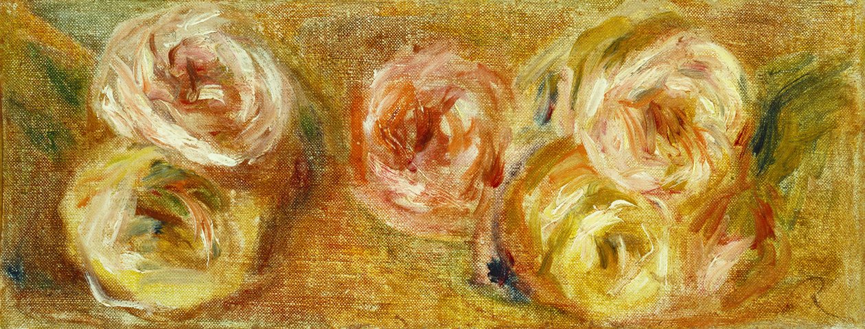 Roses éparses, vers 1915 - Pierre Auguste Renoir