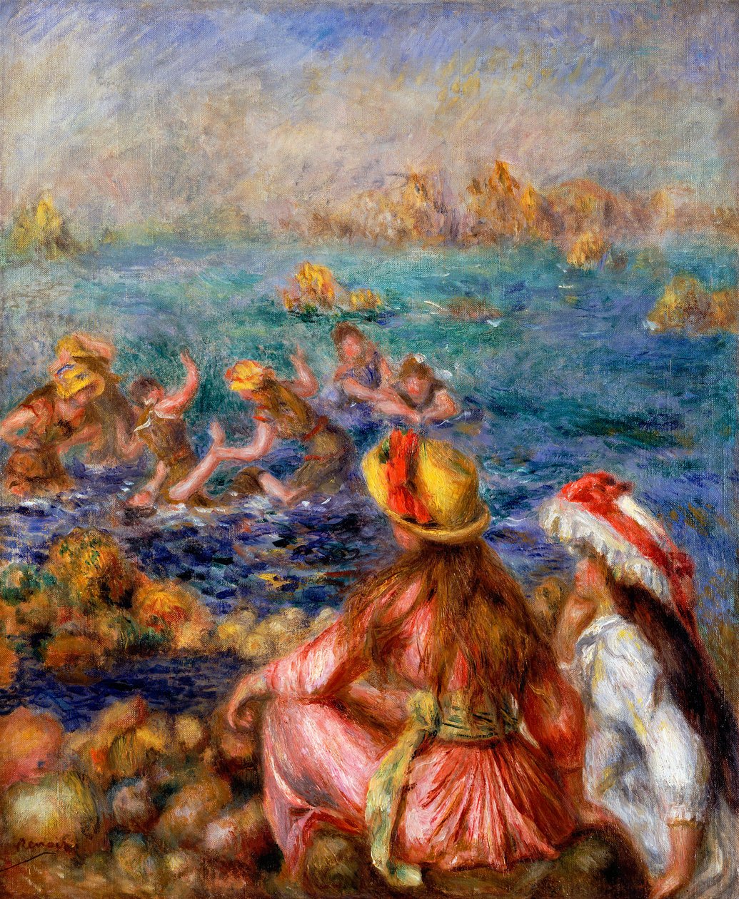 Les Baigneurs, 1892 - Pierre Auguste Renoir