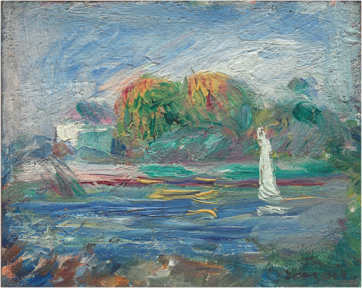 La Rivière Bleue (vers 1890-1900) - Pierre Auguste Renoir