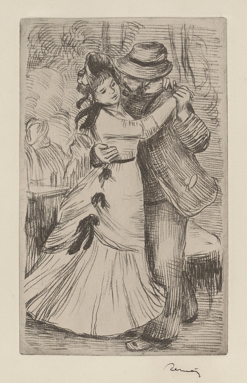 La danse champêtre - Pierre Auguste Renoir