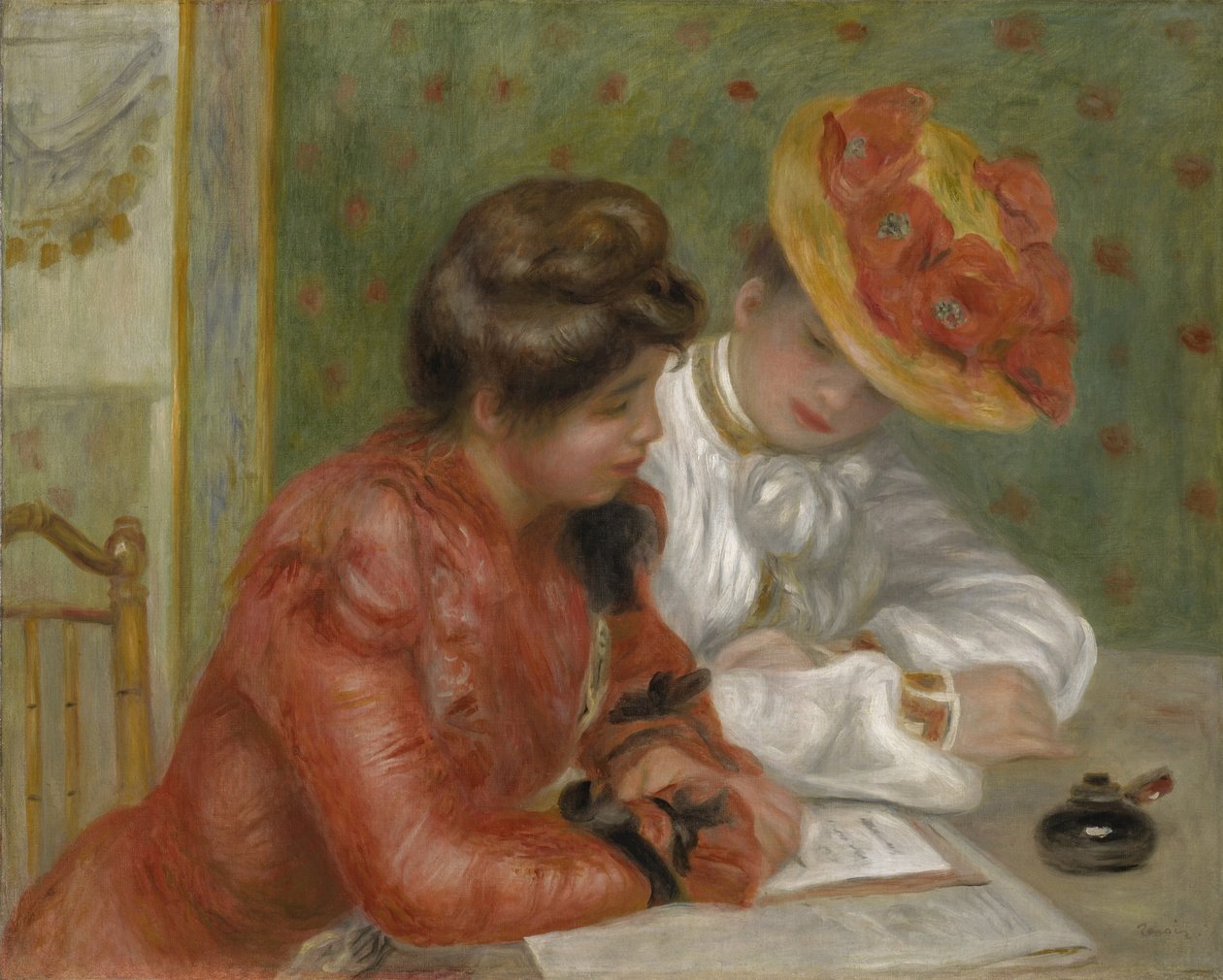 La Lettre - Pierre Auguste Renoir