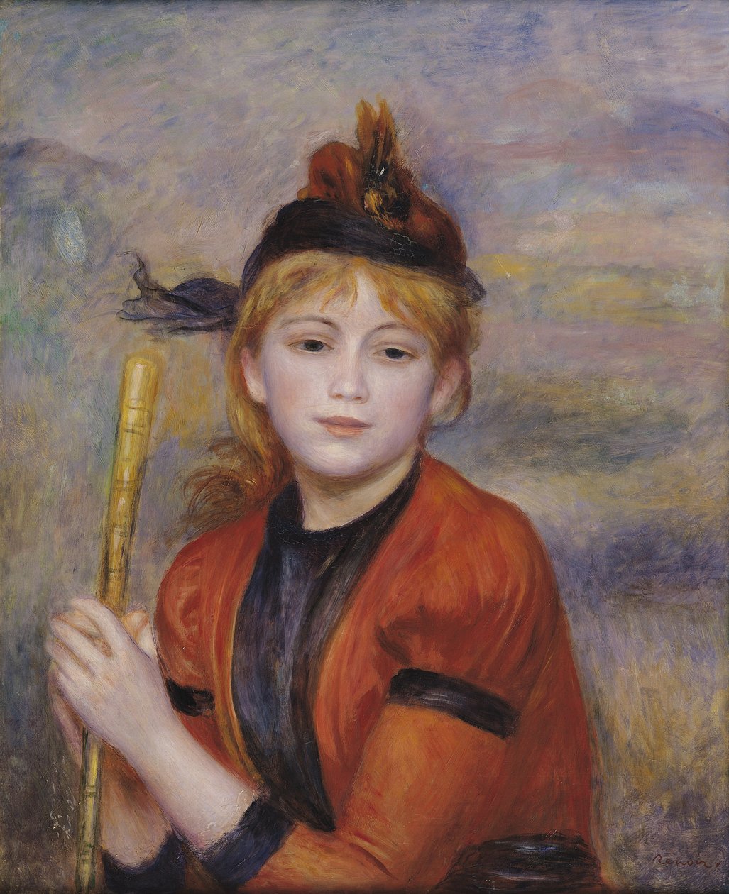 Le Promeneur, c.1895 - Pierre Auguste Renoir