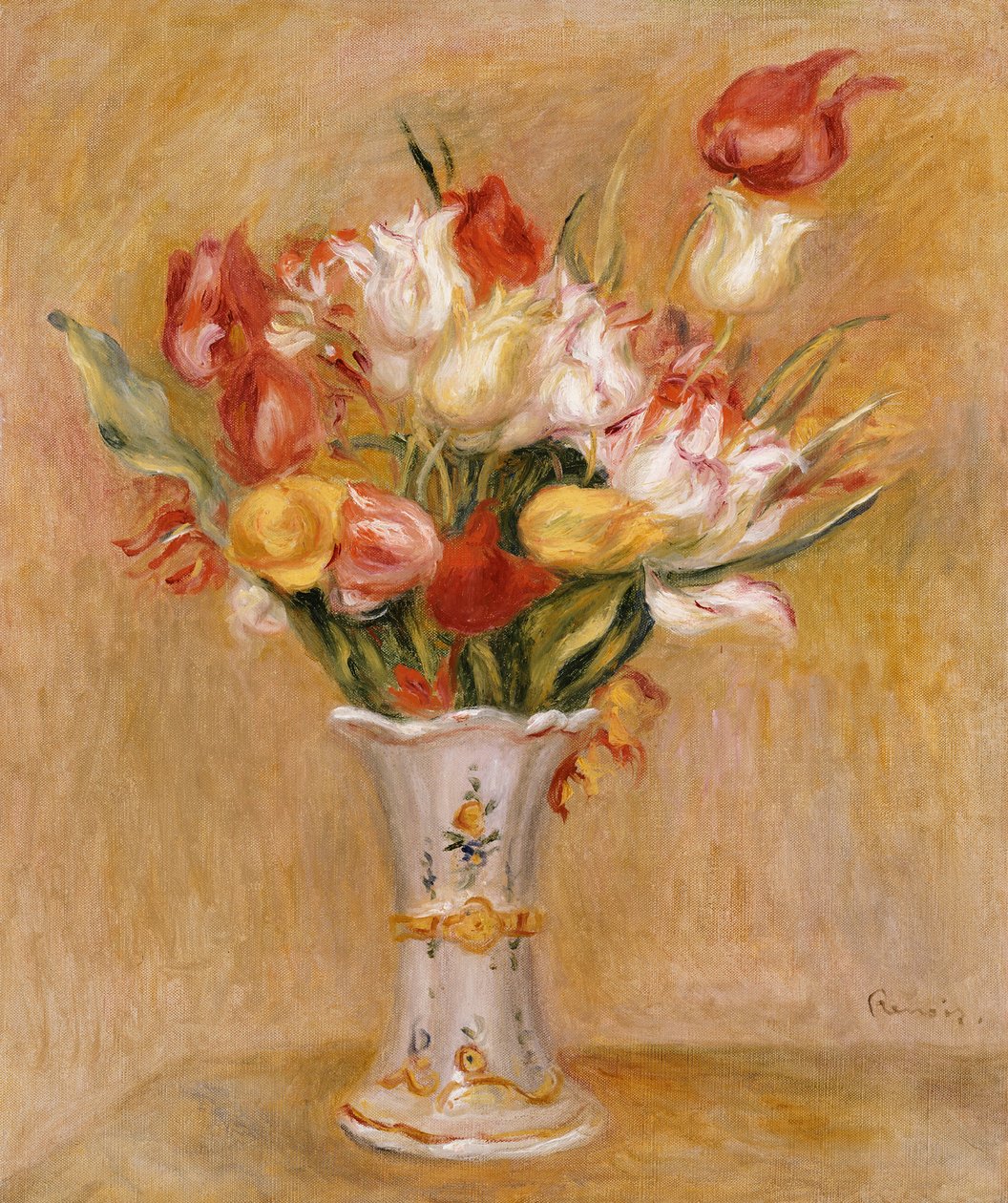Tulipes - Pierre Auguste Renoir