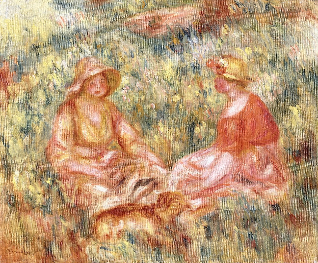 Deux femmes dans l