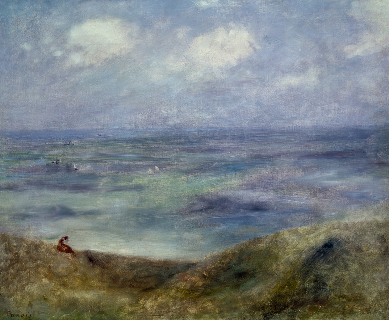 Vue sur la mer, Guernesey - Pierre Auguste Renoir