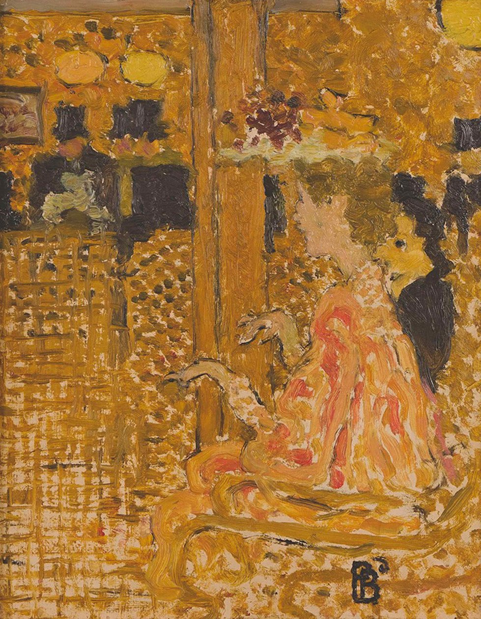 Au Bar, 1892 - Pierre Bonnard