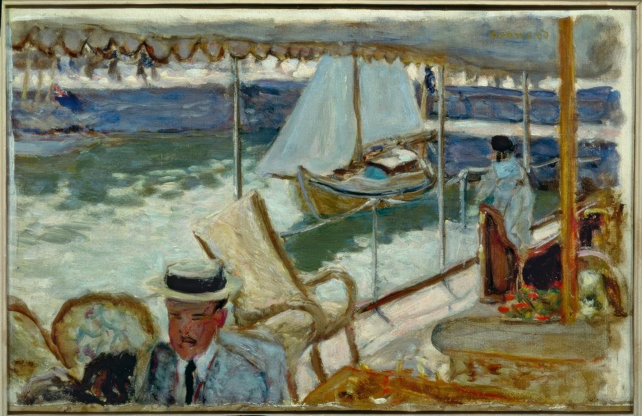 Sur un yacht - Pierre Bonnard