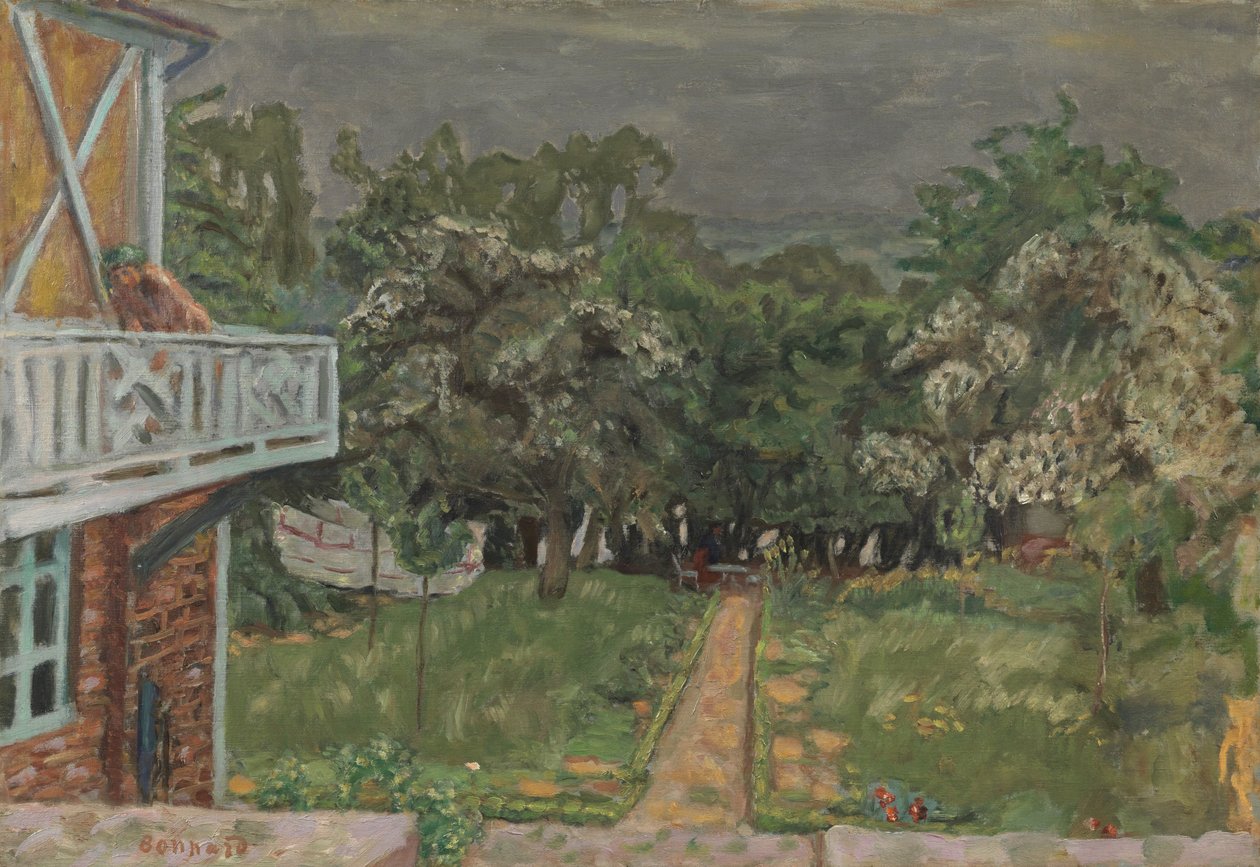 Balcon bleu - Pierre Bonnard