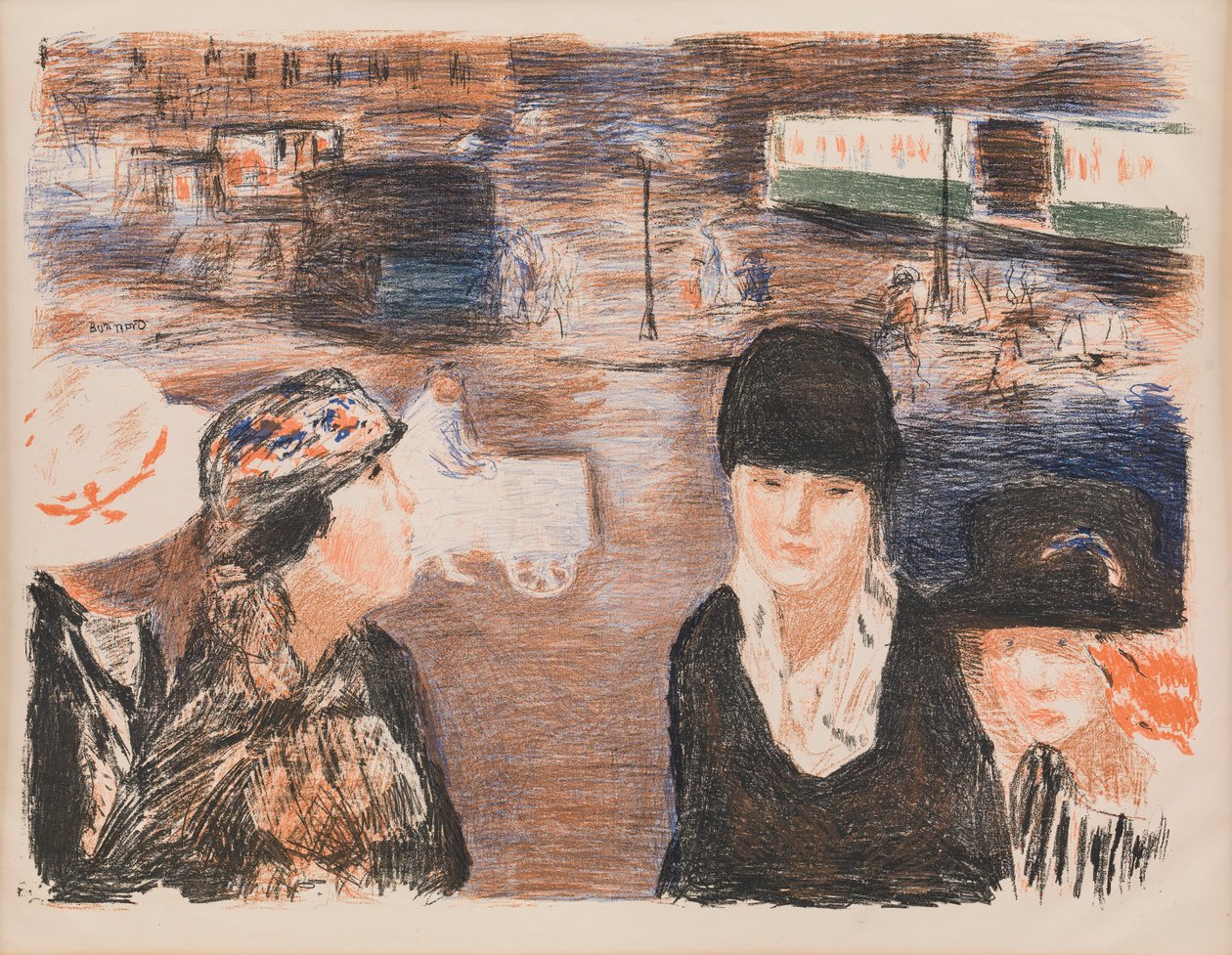Danois :  Place Clichy - Pierre Bonnard