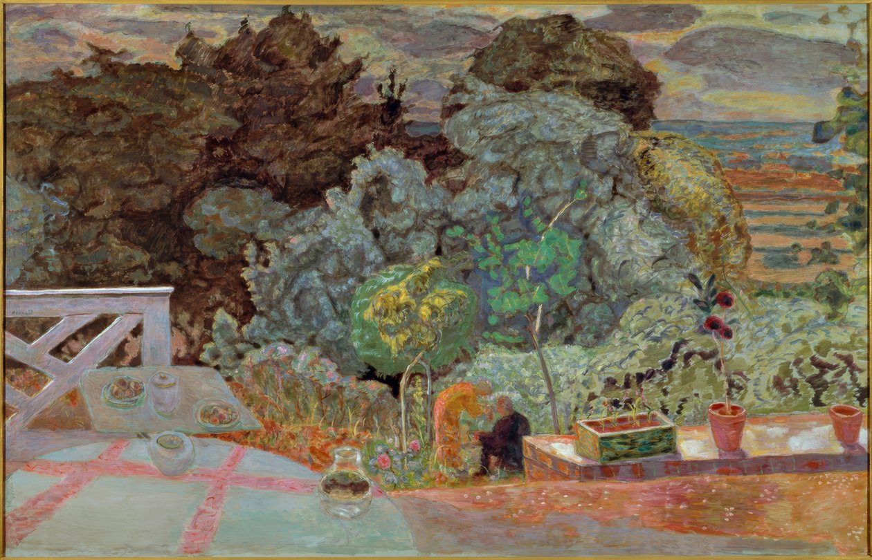 La terrasse - Pierre Bonnard