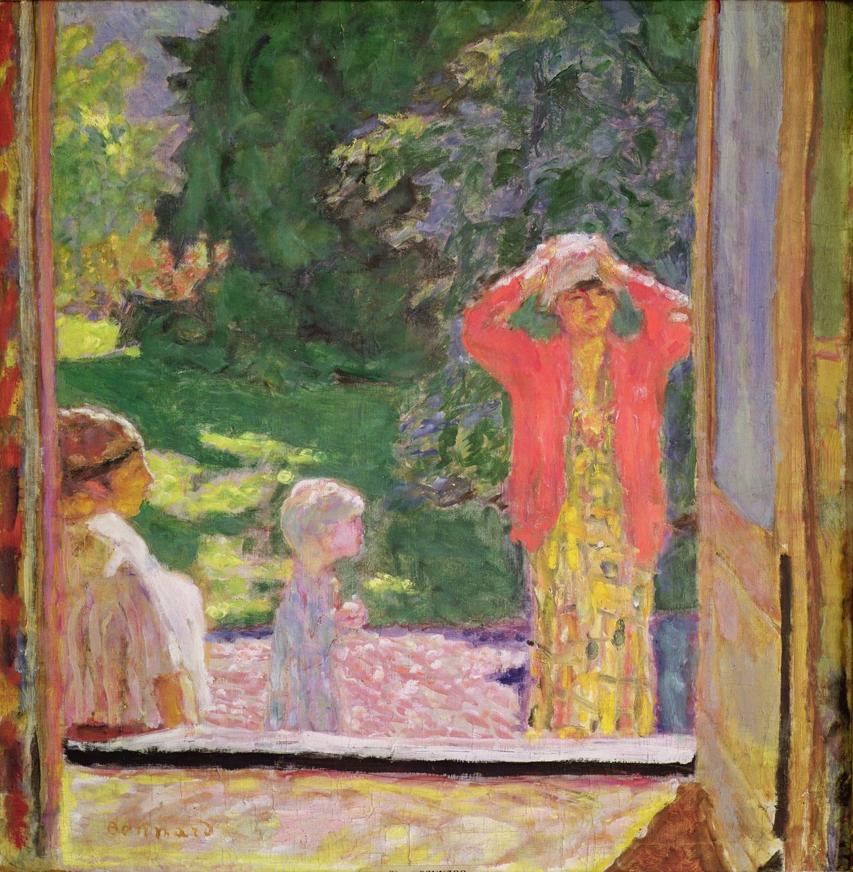 Devant la fenêtre, 1918 - Pierre Bonnard