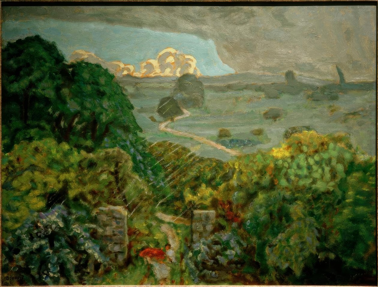 L’Orage à Vernouillet - Pierre Bonnard