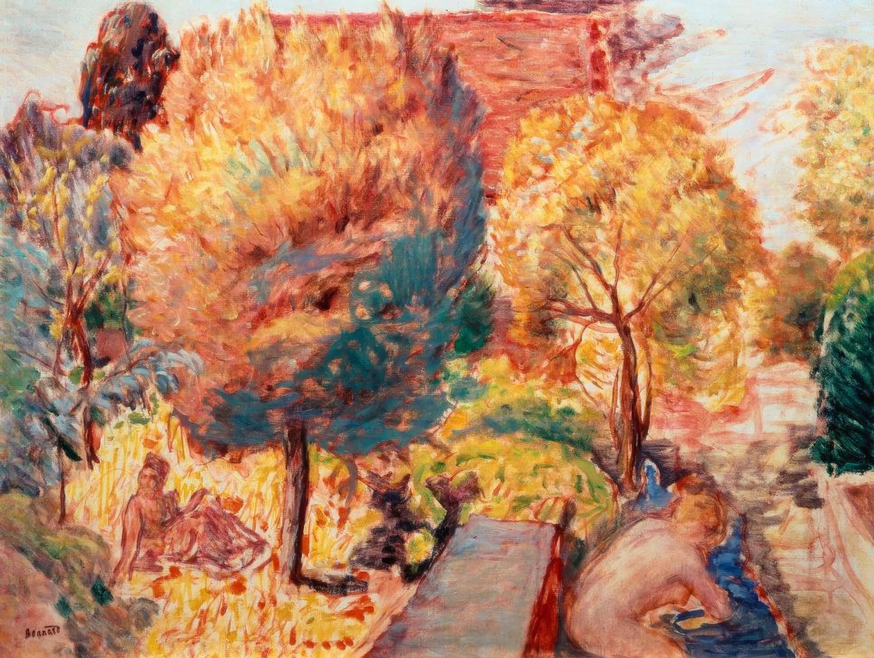 Paysage avec baigneurs - Pierre Bonnard