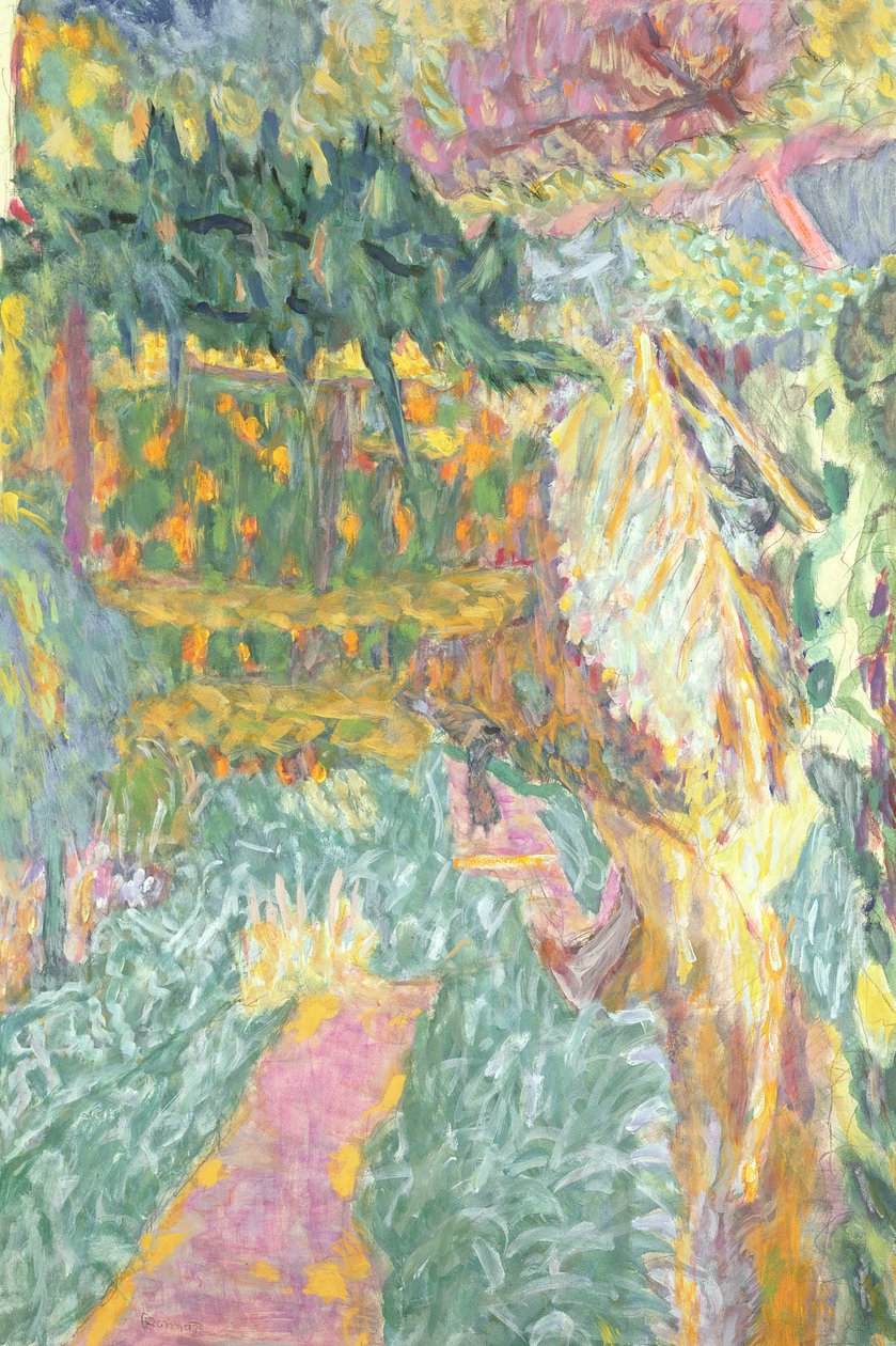 Le Jardin au Cannet - Pierre Bonnard