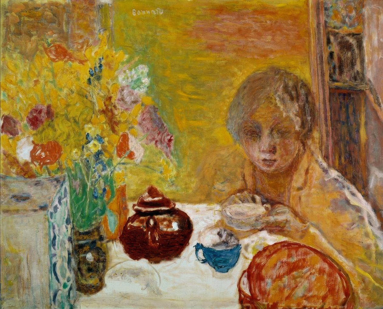 Le déjeuner - Pierre Bonnard